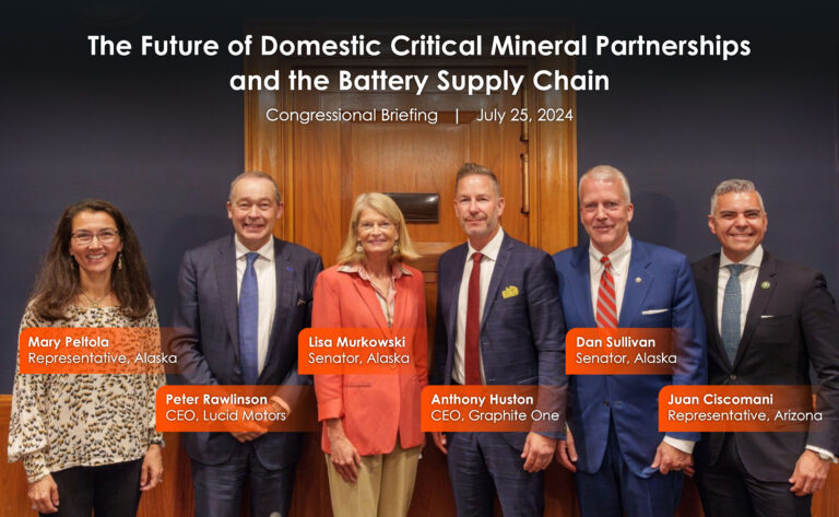 Graphite One and Lucid Supply Agreement Announced at U.S. Capitol Briefing